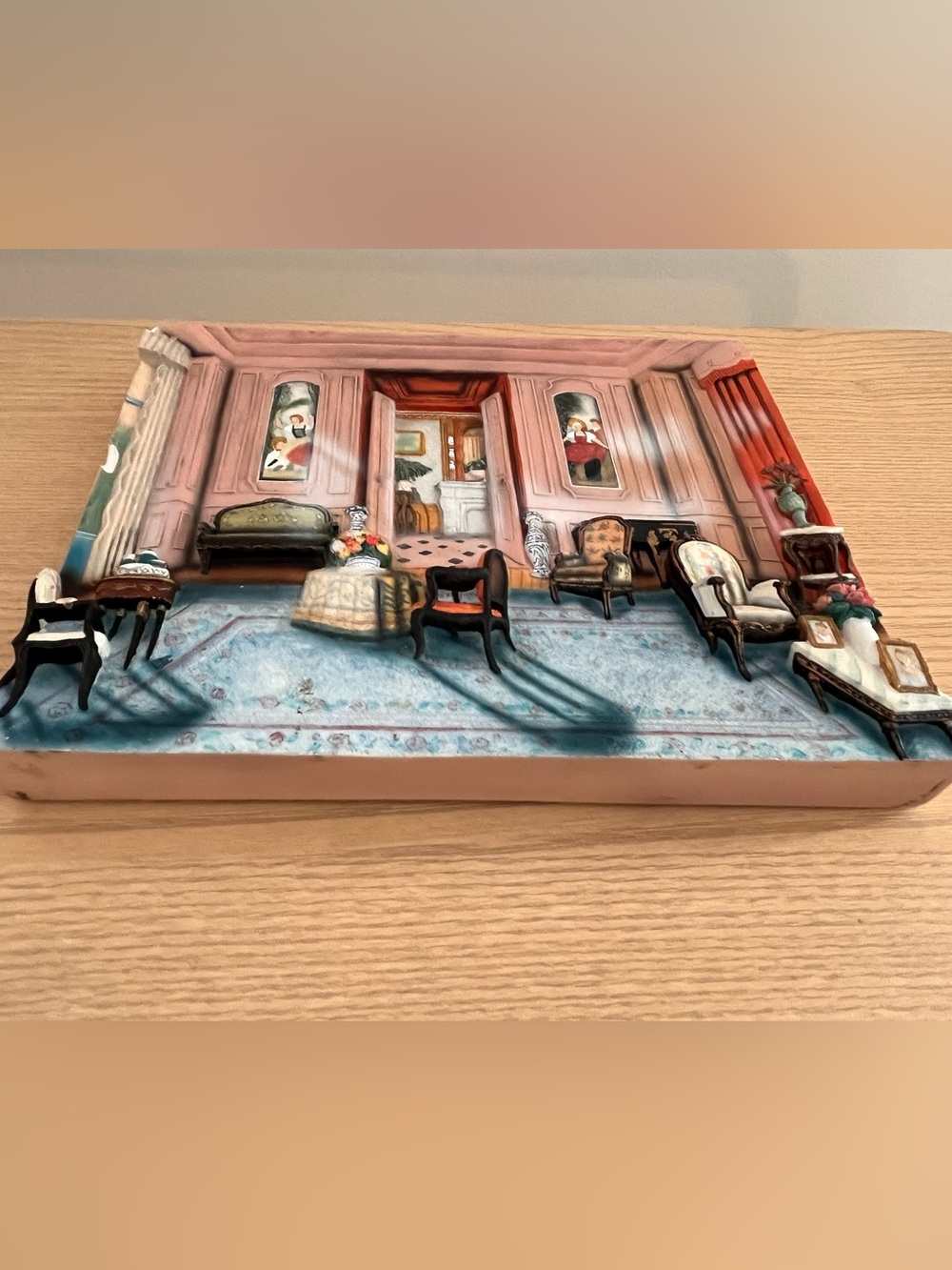 Vintage 1998 Reco John OBrien 3D Plaque Rooms With A View Remembering II - Picture 5 of 6